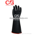 class 2 latex rubber insulating gloves for electric protection